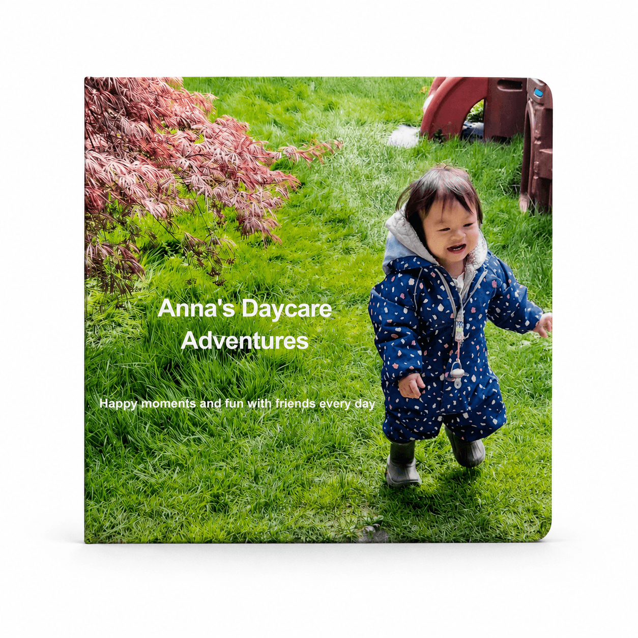Front cover of a printed Little Ratel sample board book